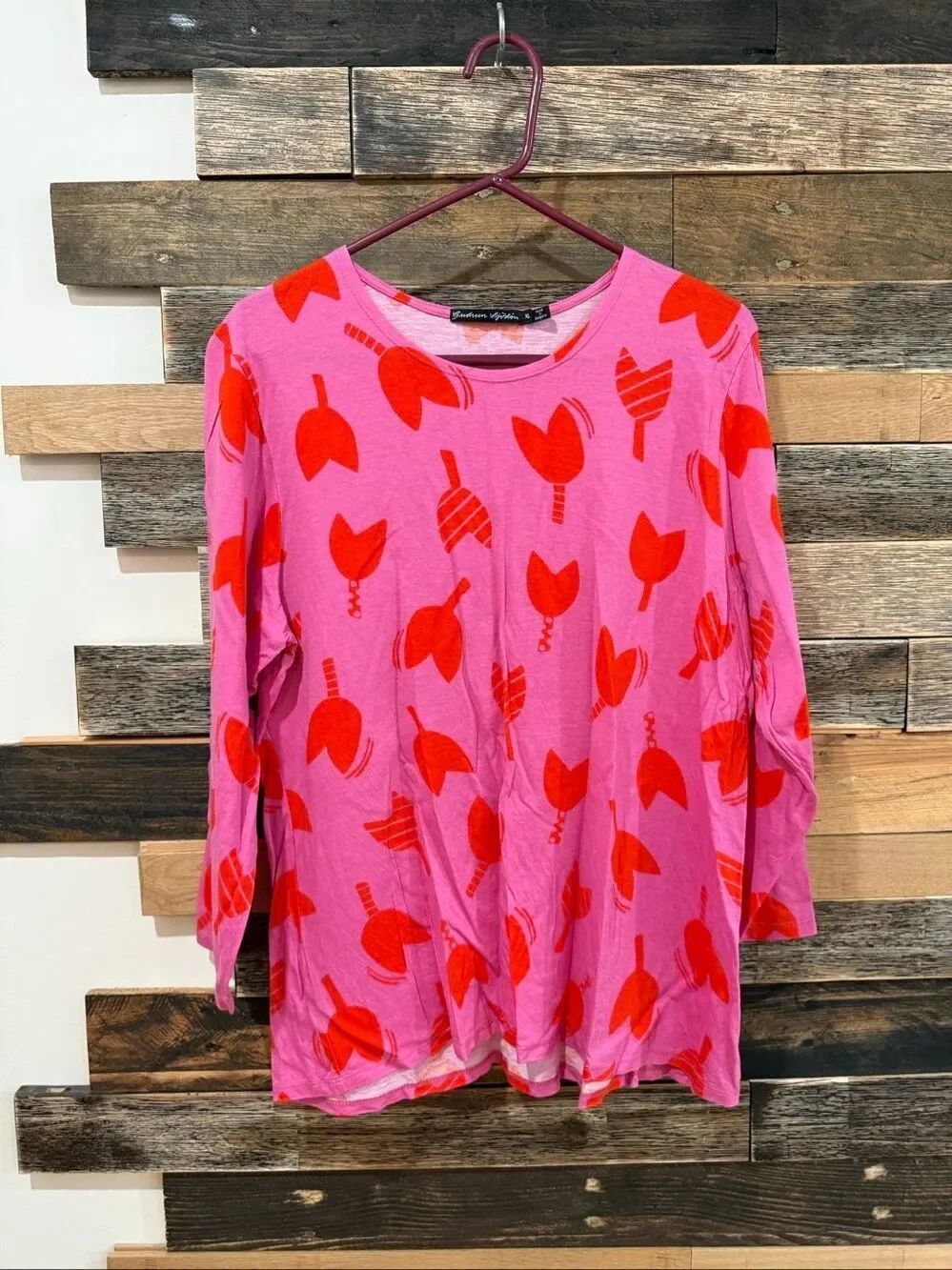 Gudrun Sjoden top blouse size XL